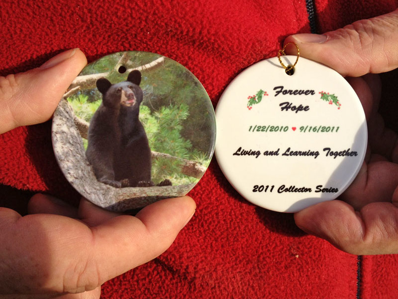 Hope Ornament - front and back