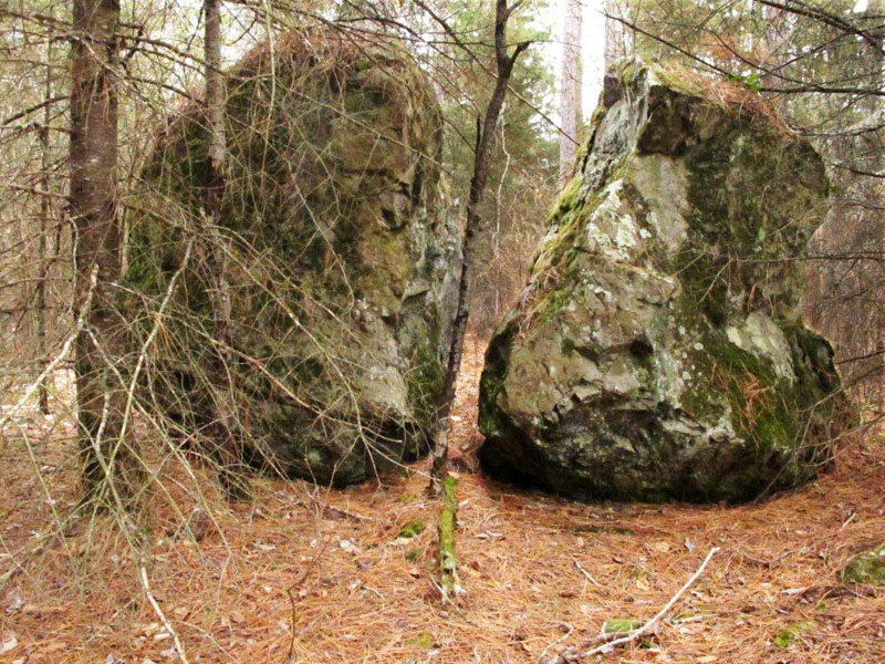 Glacial erratic - Nov 19, 2012