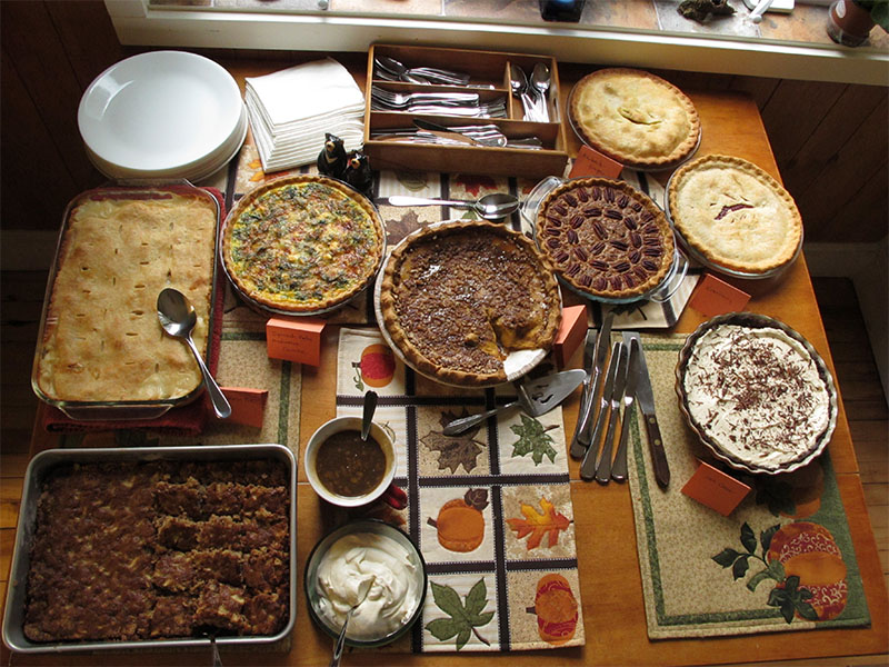 Pie breakfast - Nov 22, 2012