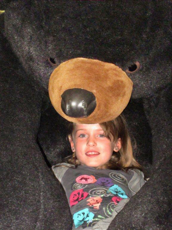 Eva Eaglesham gets a big bear hug - June 15, 2012