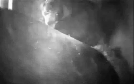 Honey ready to lunge at Lucky - Dec 24, 2011