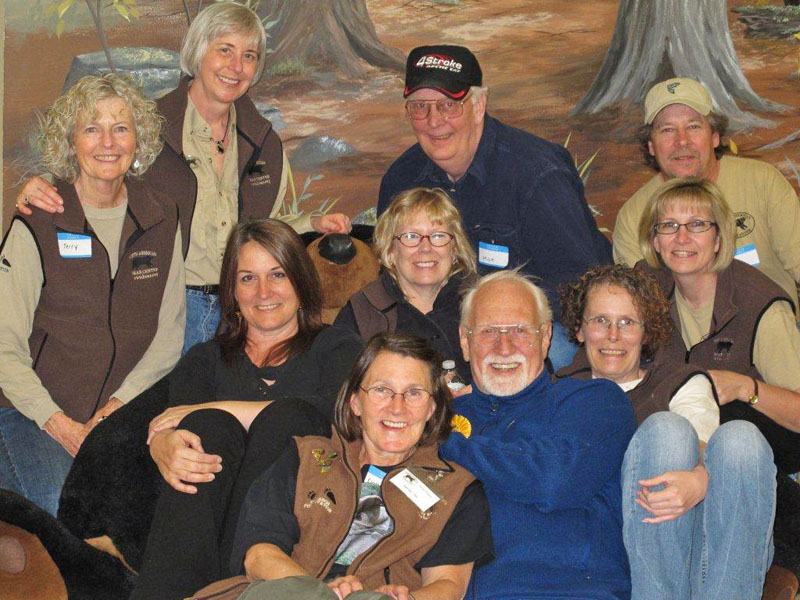 Lynn and Donna Rogers surrounded by Lily Fans - April 14, 2012