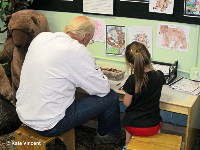 Lynn and Veronica coloring - June 27, 2012
