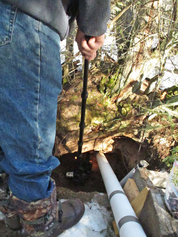 Lynn videoing at Jewel's den - March 13, 2012