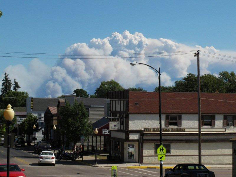 Pagami_forest_fire_-_20110911