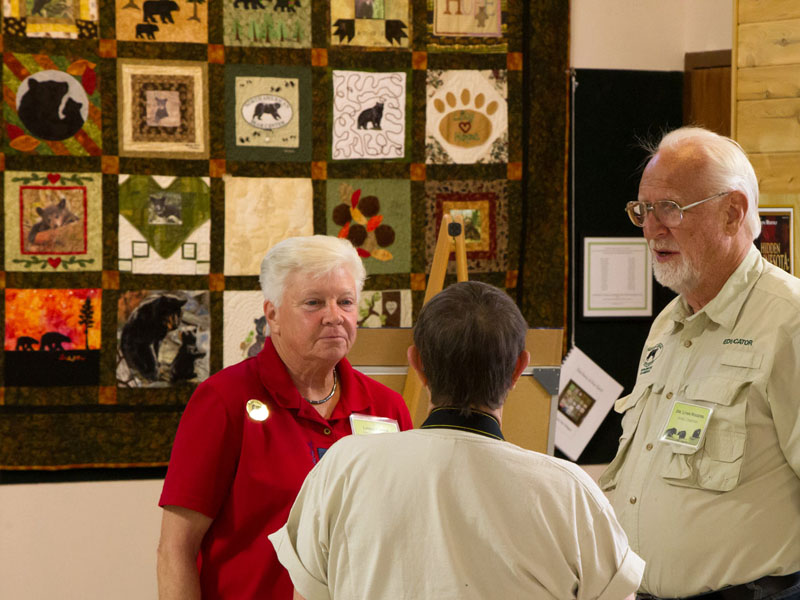 Linda Fryer and Lynn Rogers - Sept 30, 2012