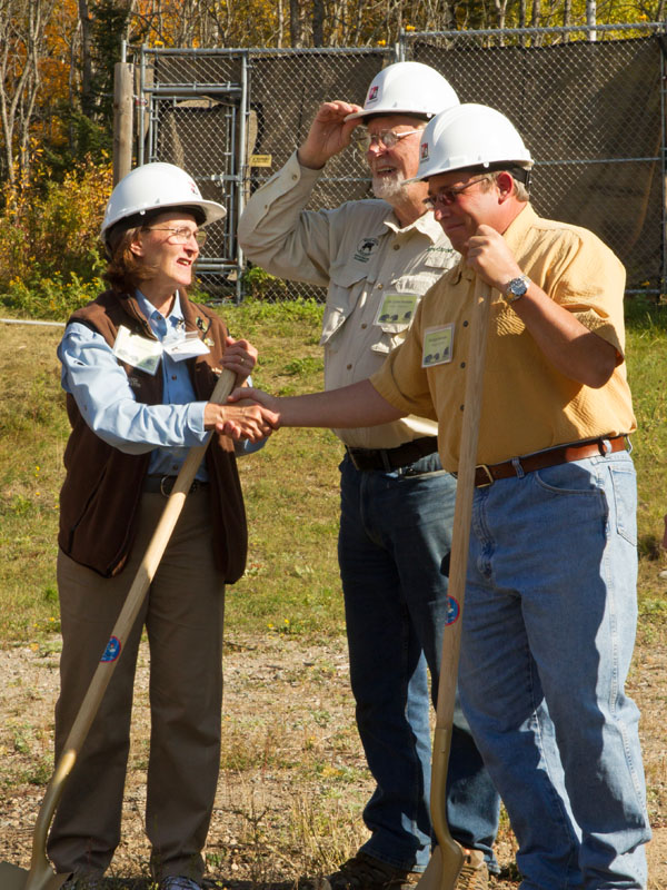 Donna & Lynn Rogers with Roger Skraba - Sept 30, 2012