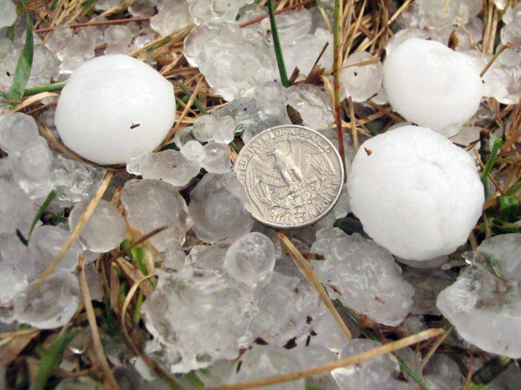 Huge hail - July 29, 2012