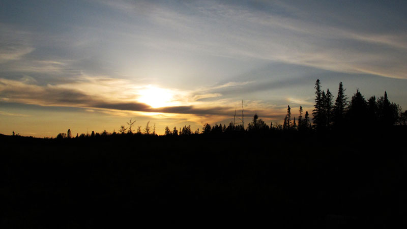 Can you find the 'sundog' in this sunset? - May 20, 2012