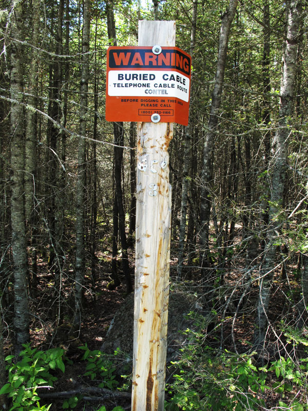 Warning sign - May 31, 2012