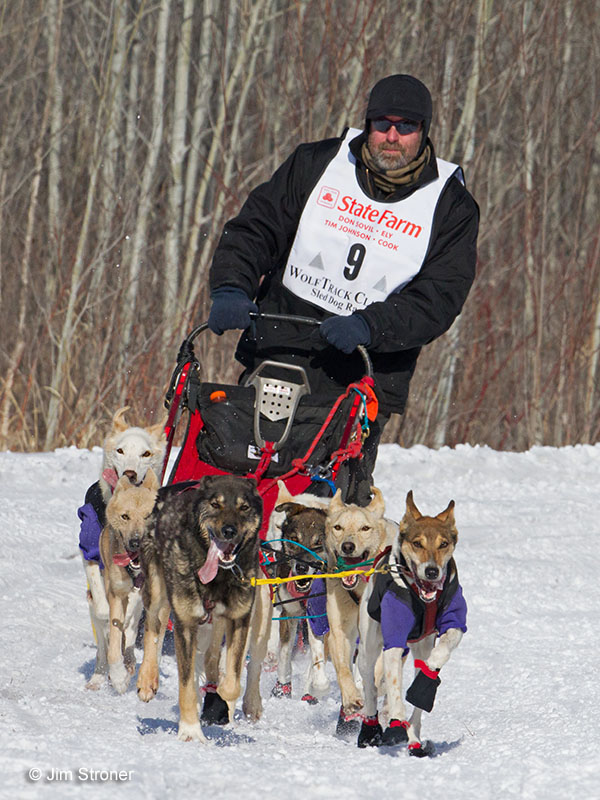2nd place finisher Bill Wehseler of Tofte, MN