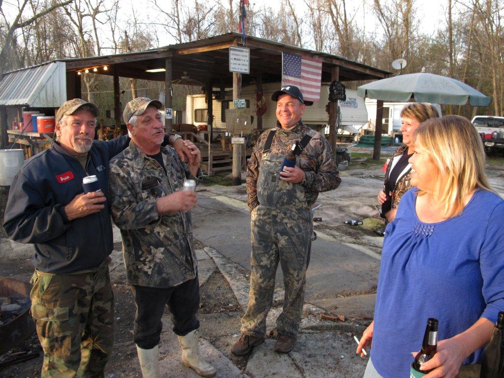 Backwoods crawfish boil - Feb 23, 2013
