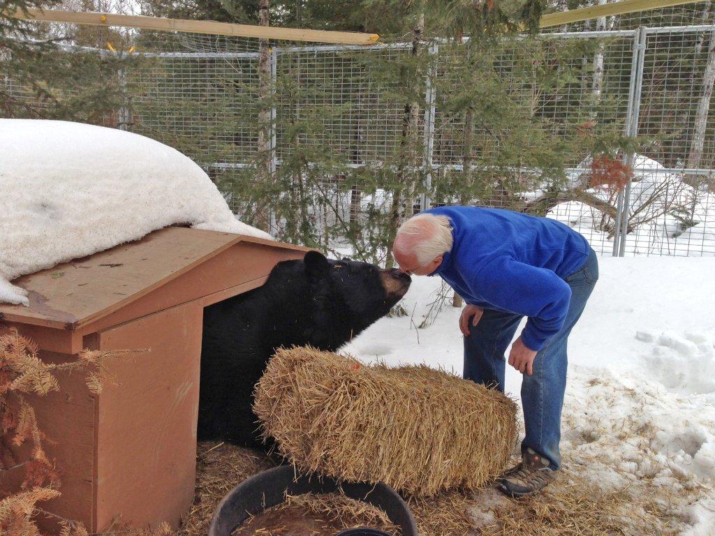Ted touches lips with Lynn