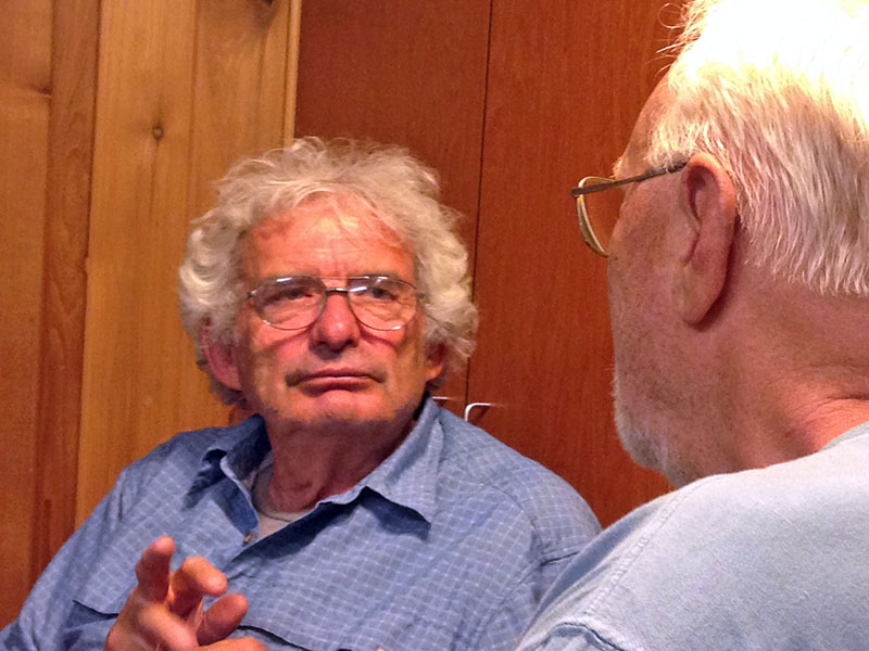 Charlie Russell and Lynn Rogers  
