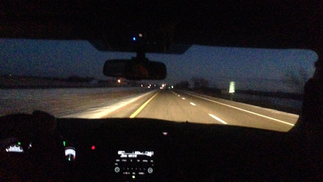 On the road with Holly