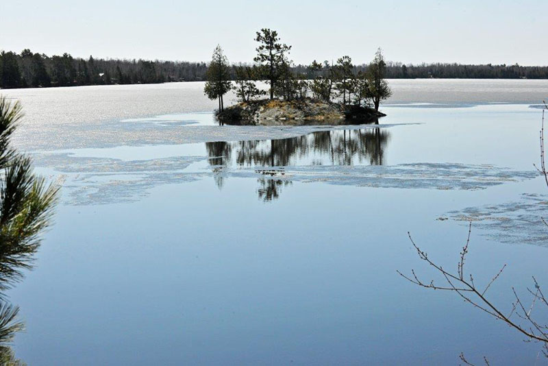 Lake One island