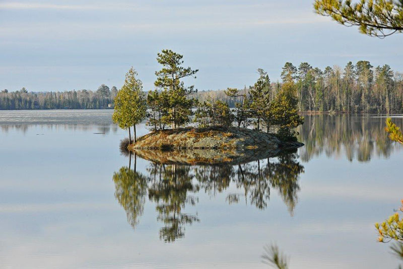 Lake One island