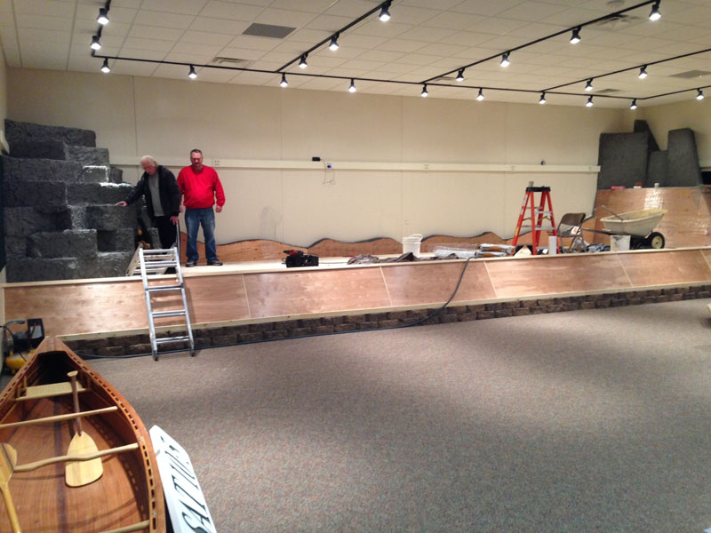 Exhibit progress