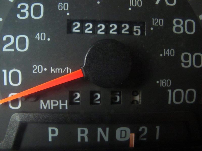 WRI van odometer