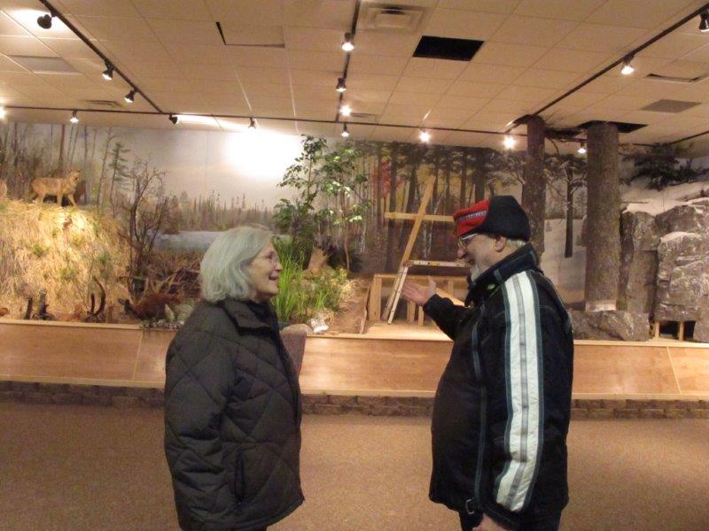 Lynn Rogers and Maureen O'Brien