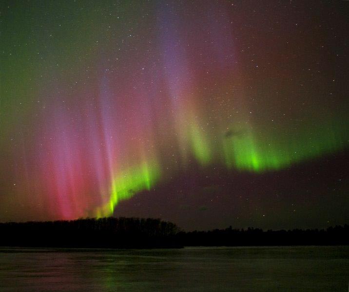 Northern Lights at 9pm March 17, 2014