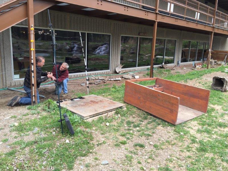 Scale repair by Scott and Charlie