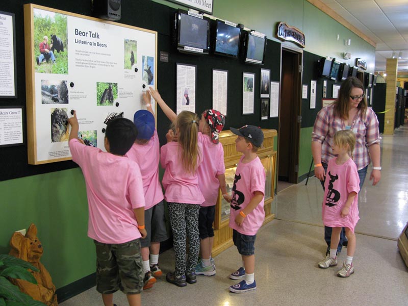 School children at the NABC