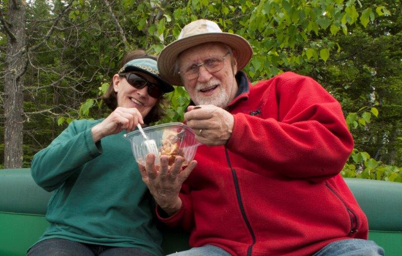 Lynn and Donna on their anniversary