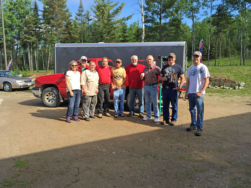 Lorie, Moe, Mike, Scott, Charlie, Lynn, Glenn, Curt, Brandon