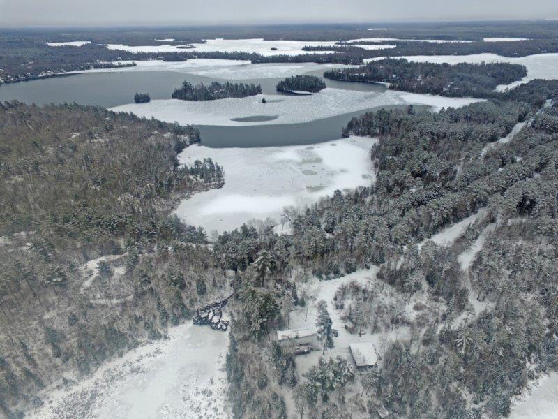 Overhead view of Wildlife Research Institute