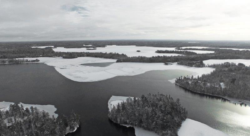Aerial View Eagles Nest Lake One