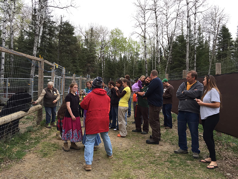 Visiting Ted at the NABC Free Day