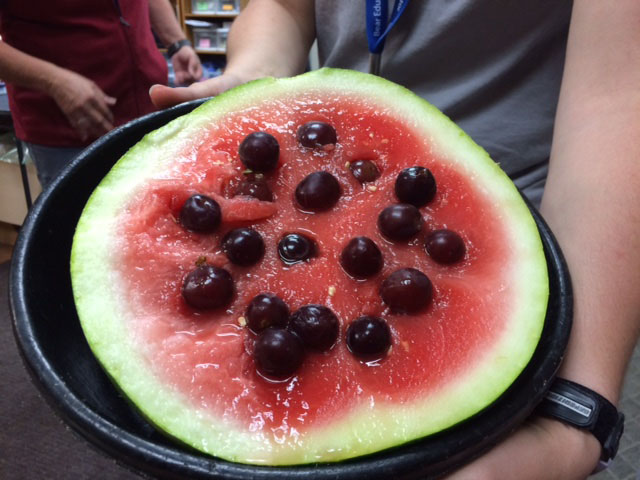 Ted's watermelon treat
