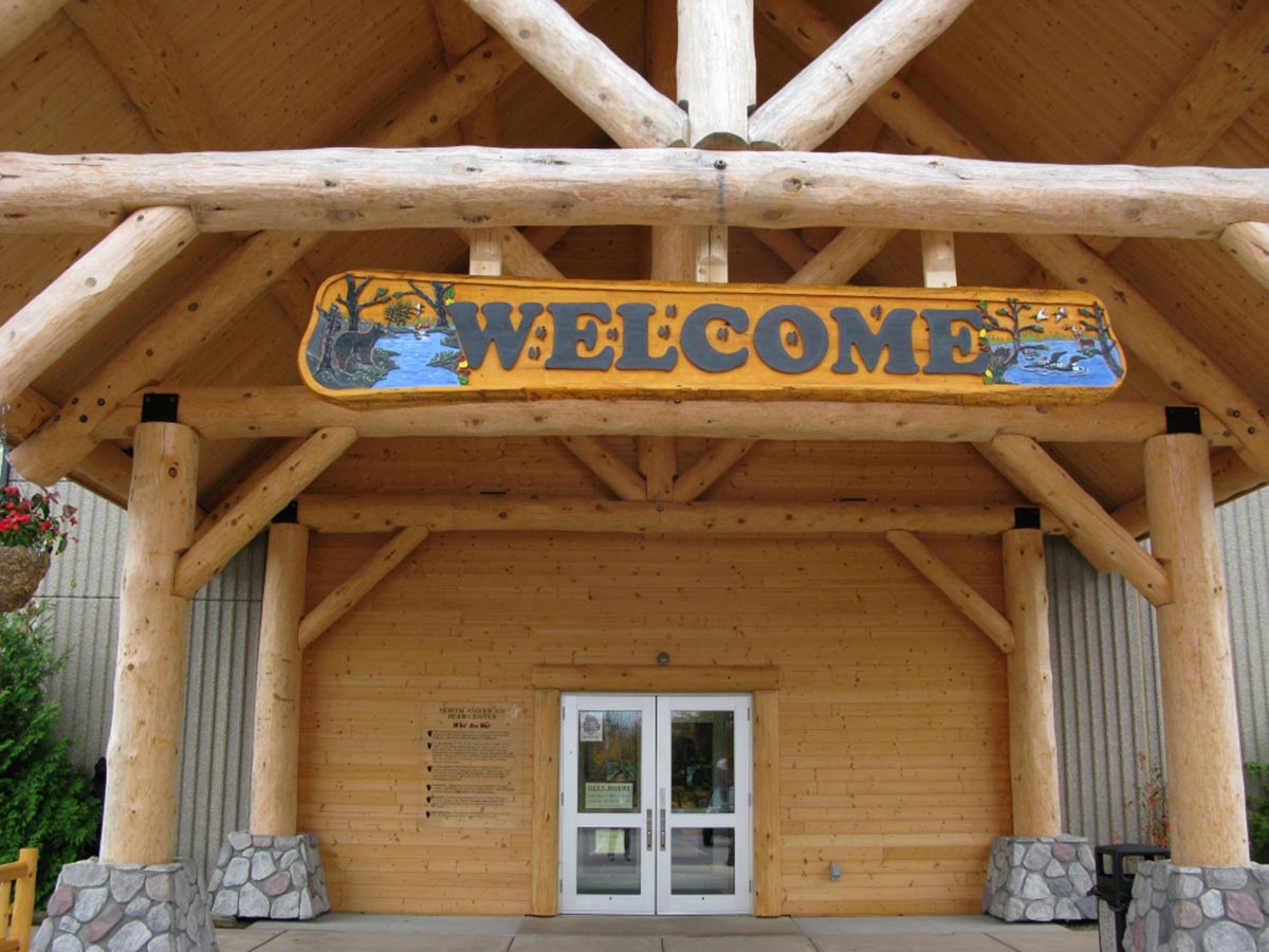 Welcome sign at NABC