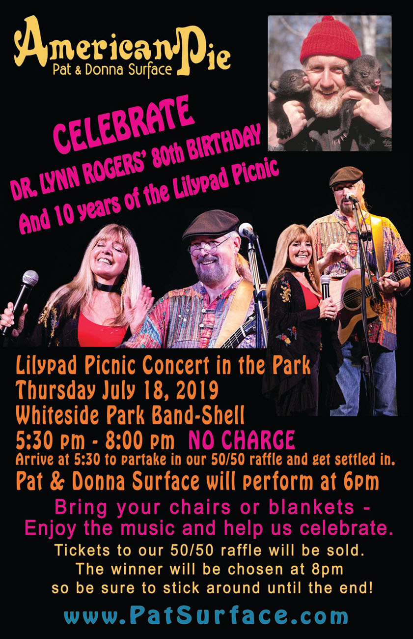 Pat and Donna Surface concert