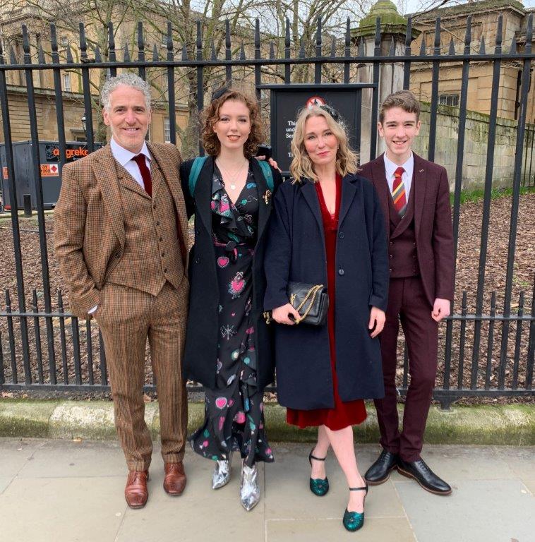 Gordon Buchanan's family