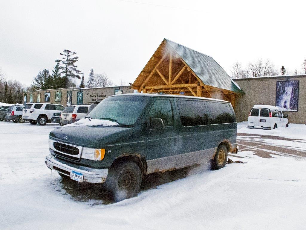 Green van